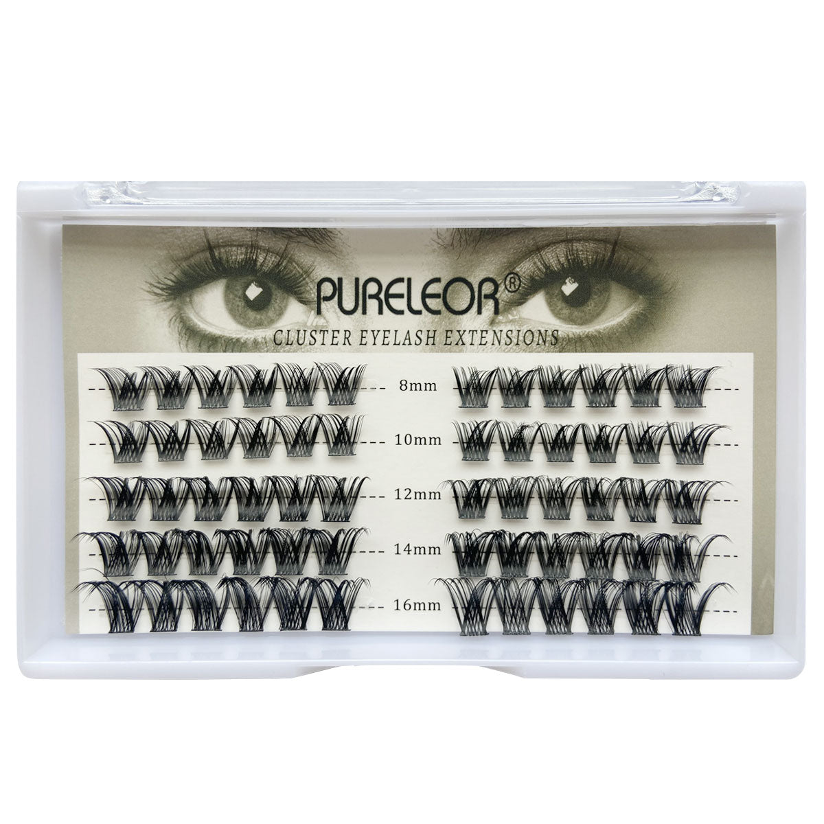 Cluster Individual Lashes diy eyelashes