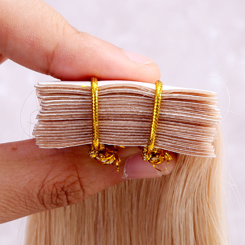 Brazilian Virgin Hair Extension Human Hair Cuticle Aligned Tape in Hair Extensions 100g