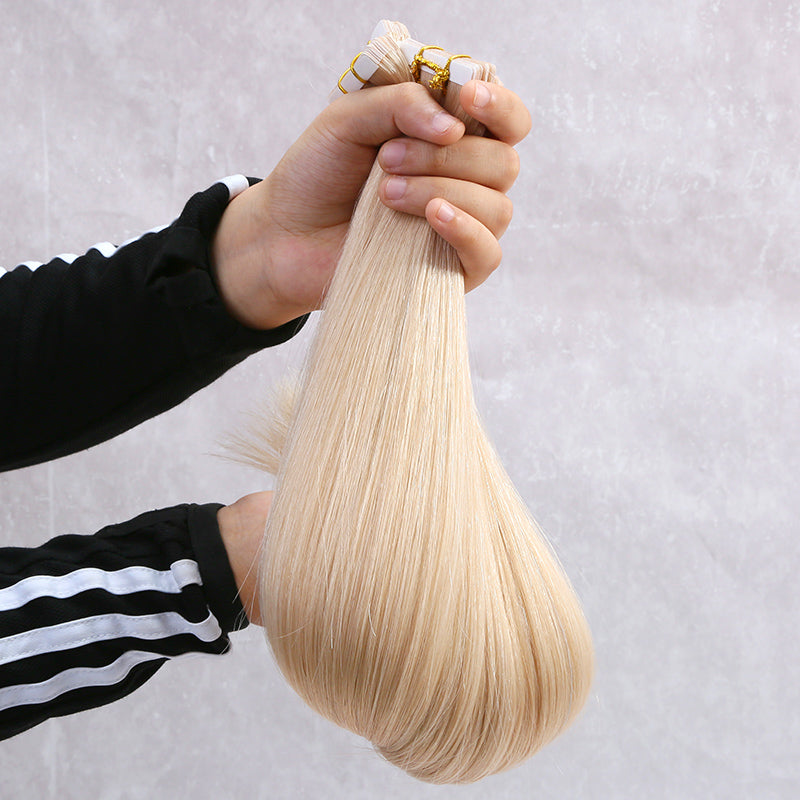 Brazilian Virgin Hair Extension Human Hair Cuticle Aligned Tape in Hair Extensions 100g