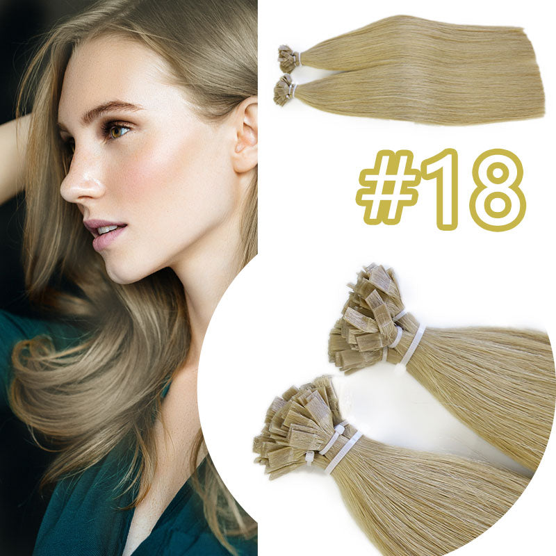 Source Pre Bonded U V I Flat Tip Hair Extension 1g Stick Tip Cold Hair 100%  Virgin Cuticle Remy Keratin Human Hair Extensions on m.alibaba.com