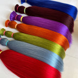 Hair Weft  Human Hair 26 Inch #Red  Human Hair Weft Sew in  Weft Extensions 100g